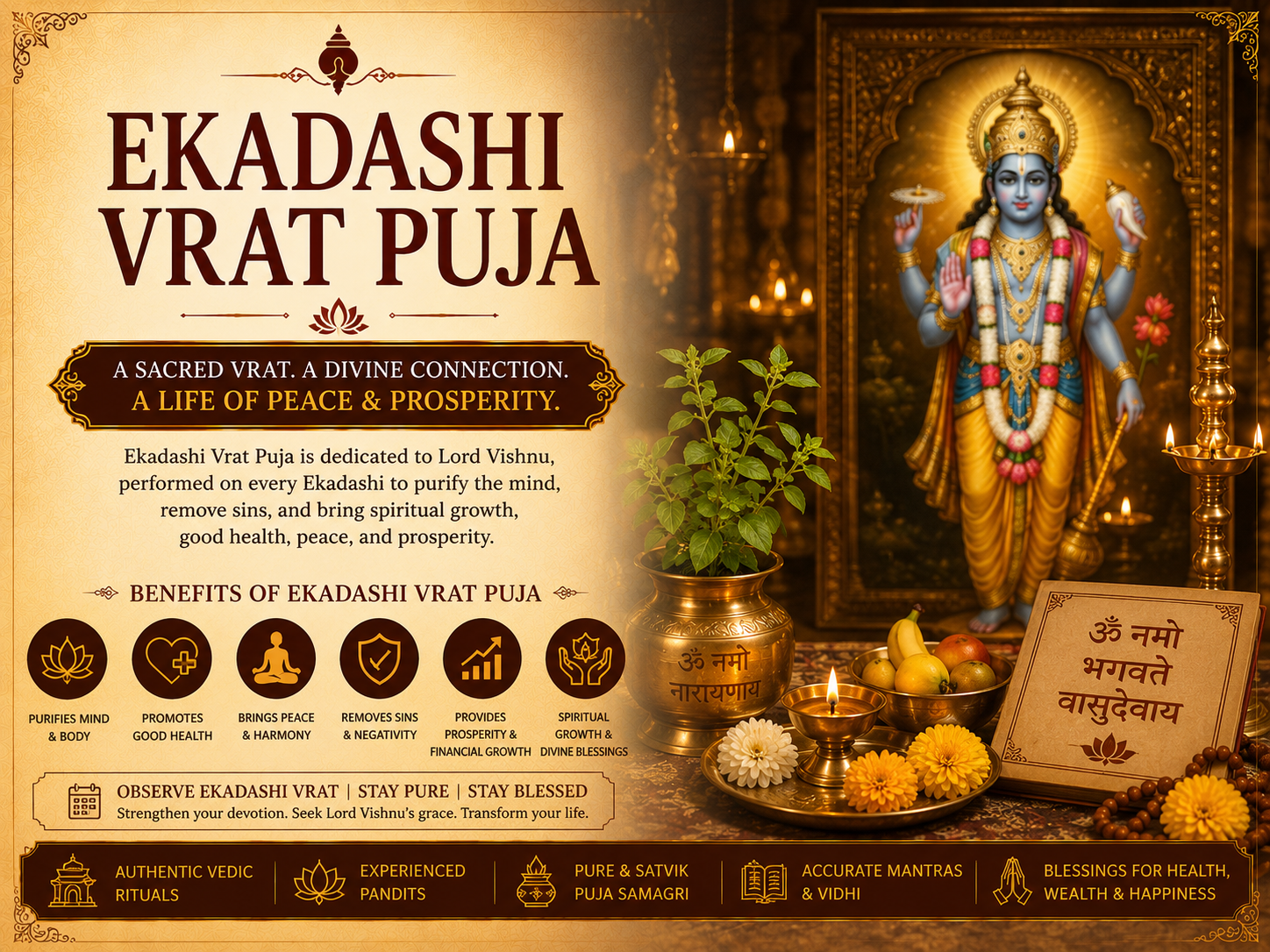 Ekadashi Vrat Series Puja
