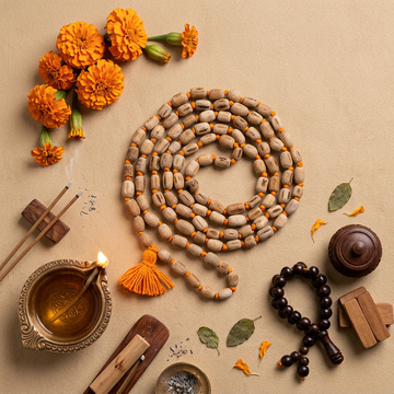 Pure Small Tulsi Mala 108 Beads for Meditation & Daily Japa Chanting