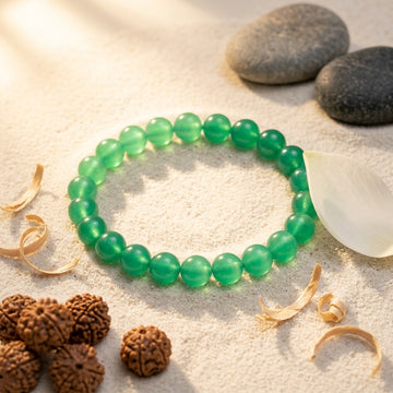 Natural Haqiq Bracelet 8MM-Premium Gemstone Beaded Bracelet for Men & Women