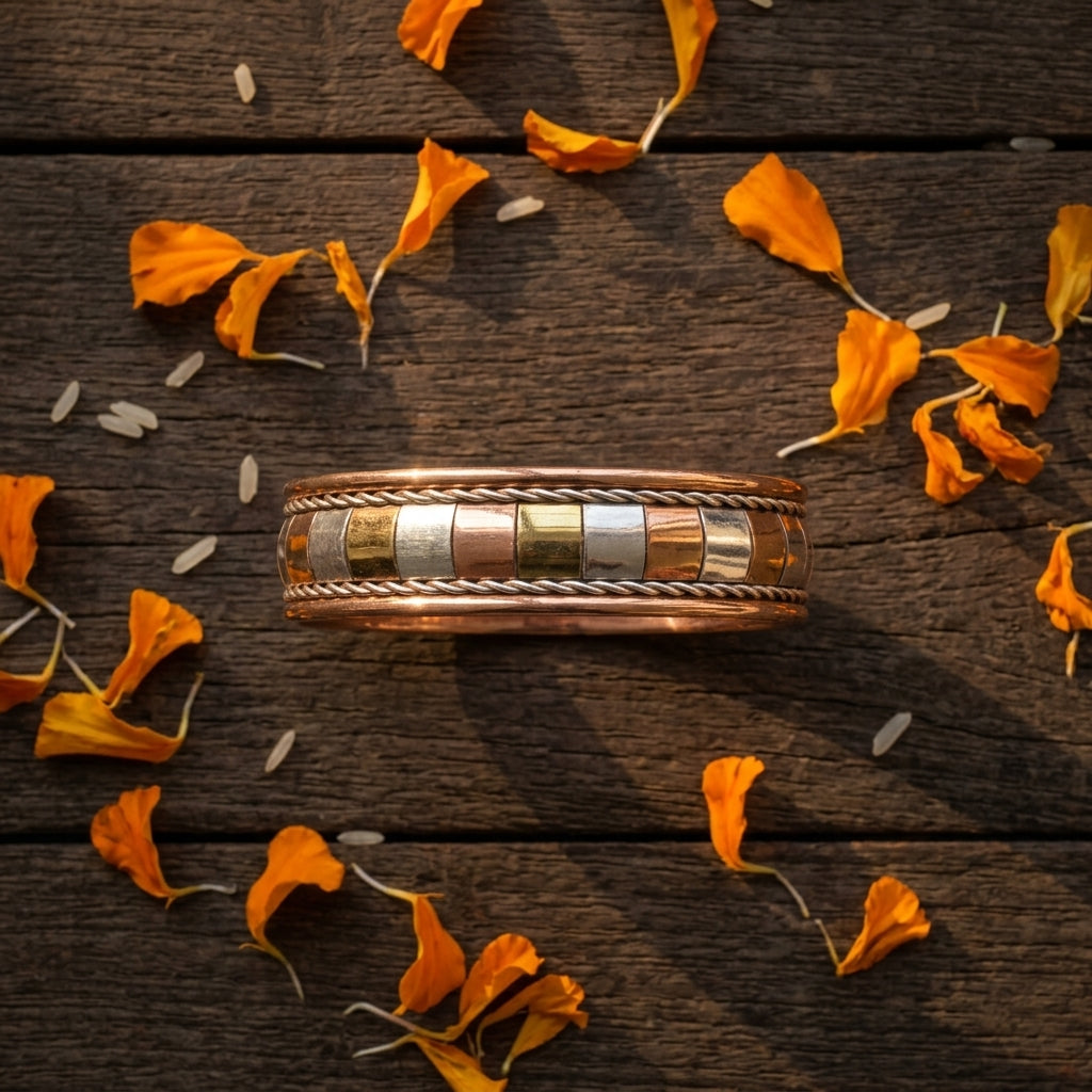 Authentic Pure Copper Kada Traditional Bracelet for Men & Women