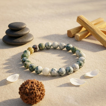 Natural Agate Bracelet for Balance & Inner Stability